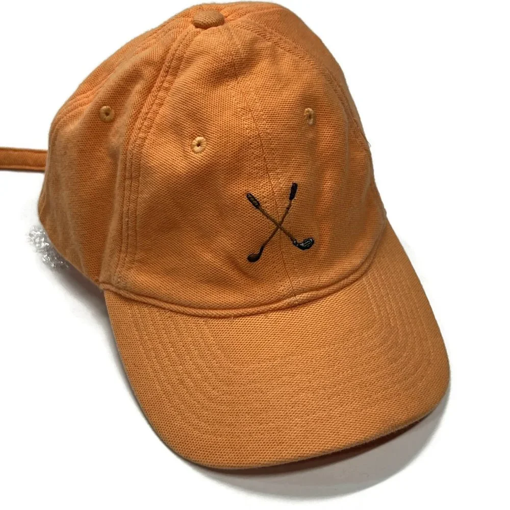 Polo‎ Ralph Lauren Hat Dad Cap Golf Clubs Logo Adjustable Cotton